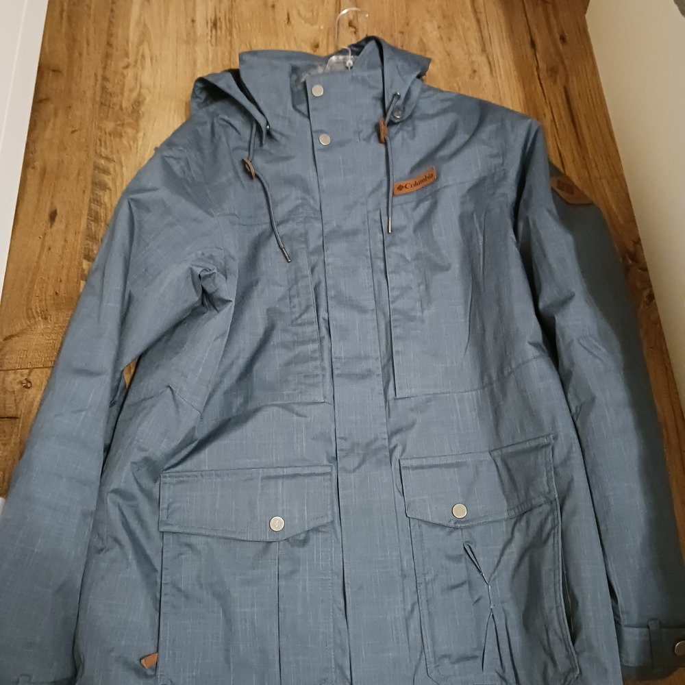 Men's Blue Windbreaker Jacket